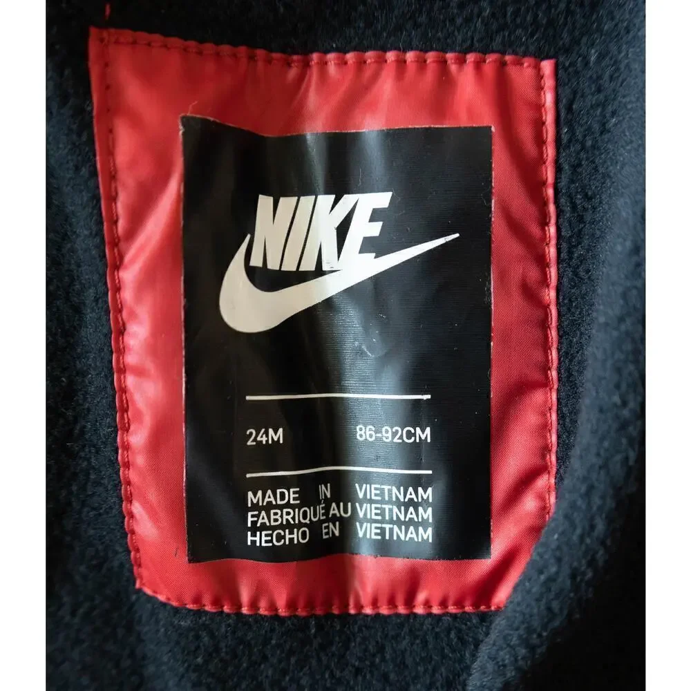 Toddlers Nike Puffer Jacket Size 24 Months Hoodie